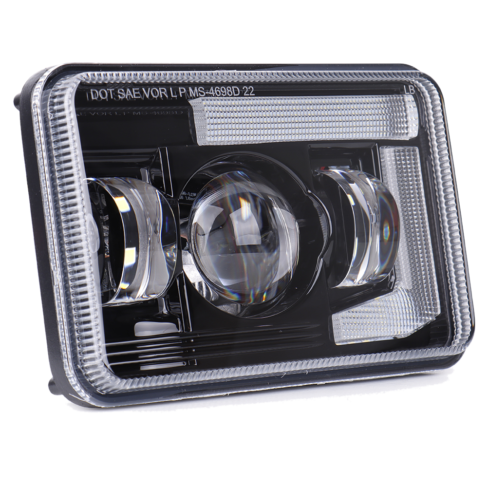 4x6" LED Headlight for Kenworth/Peterbilt/Freightliner